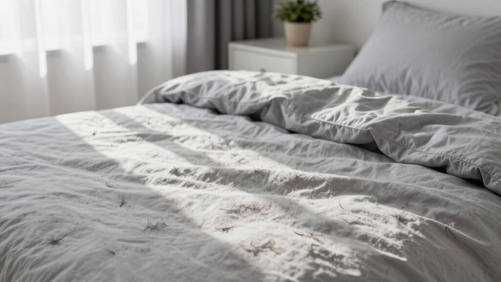wash bedding weekly regularly