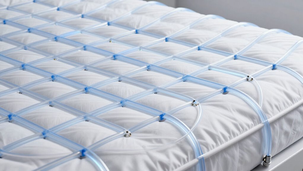 water circulation cools mattress