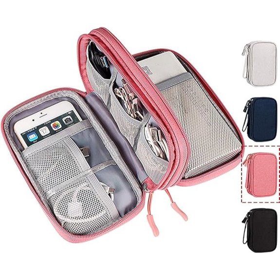 Waterproof Electronic Organizer Travel Case for Cables