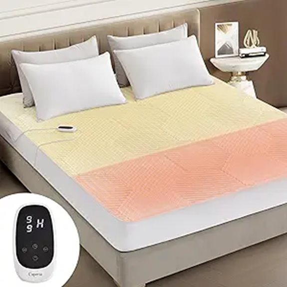 Twin XL Waterproof Heated Mattress Pad with Digital Control