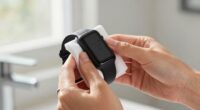 wearables skin cleaning guide