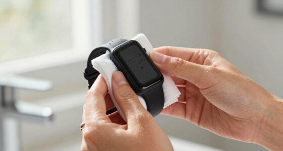 wearables skin cleaning guide