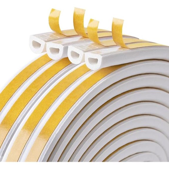 CloudBuyer Weatherproof Door Seal Strip (33Ft)