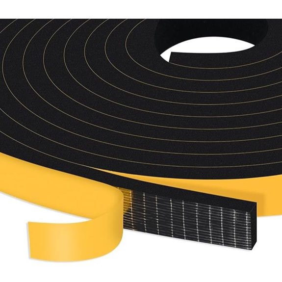 Weatherproof Door Seal Foam Tape (26ft)