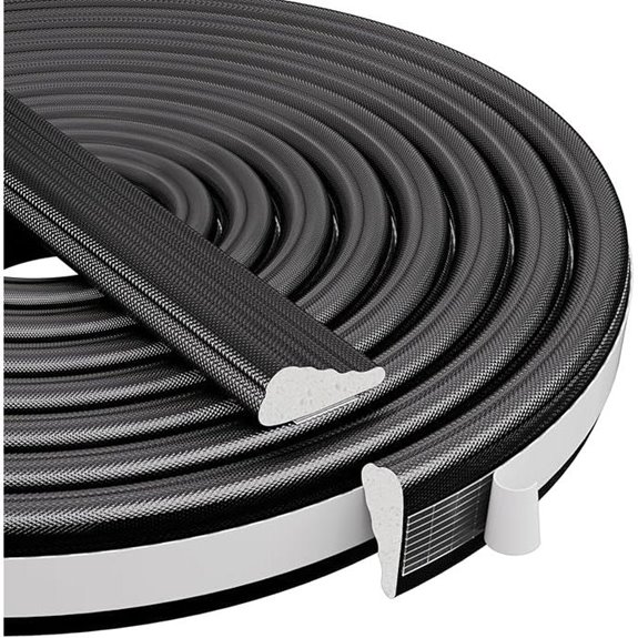 Wedge-Shape Foam Weather Stripping Door Seal