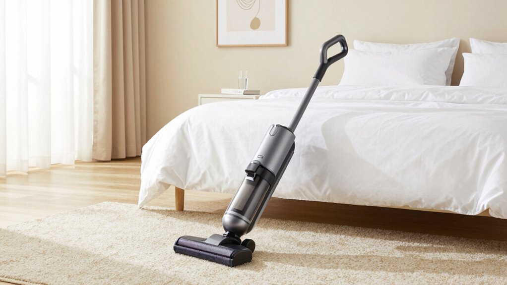 weekly bedroom vacuum routine