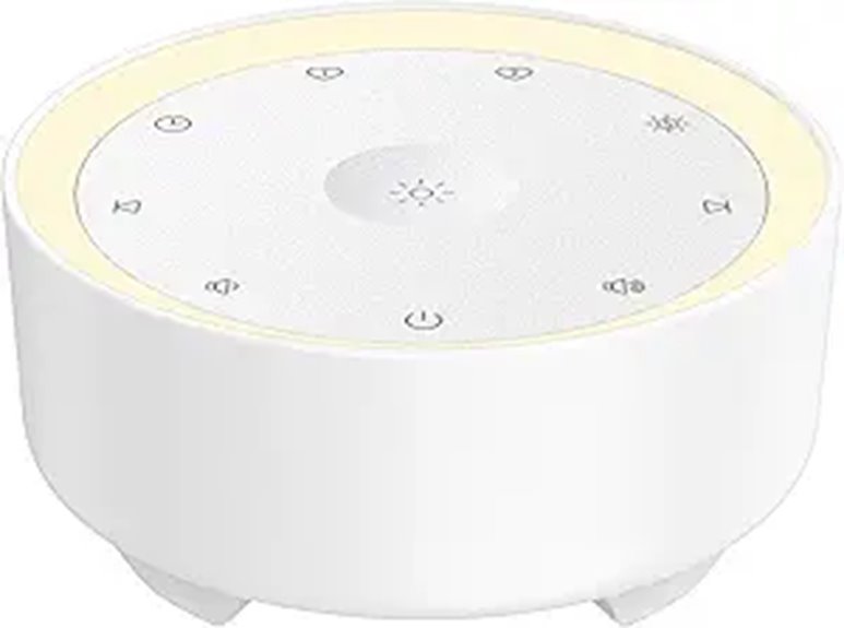 Kipcush White Noise Machine with 21 Sounds