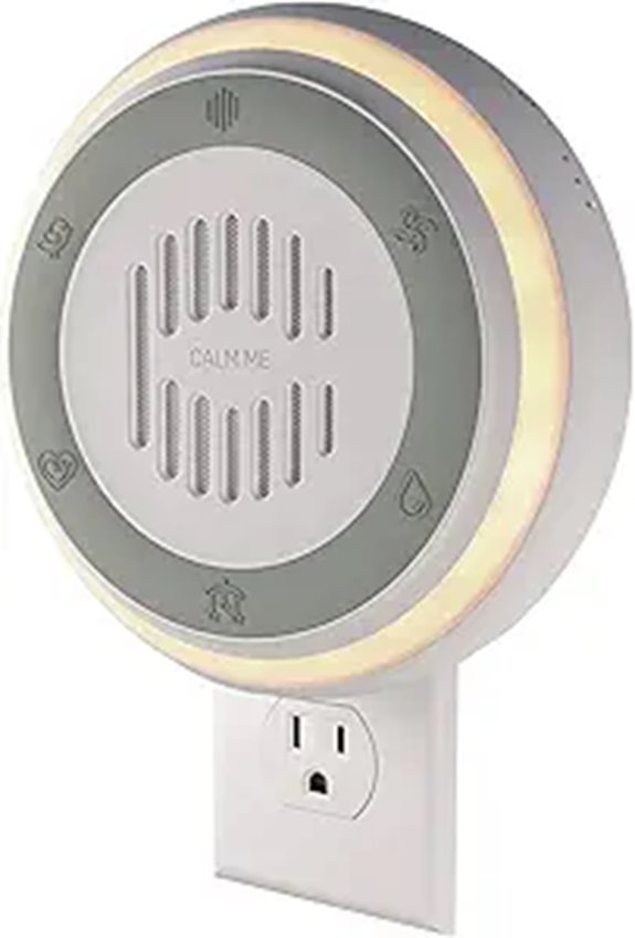 White Noise Sound Machine with Nightlight and 20 Sounds