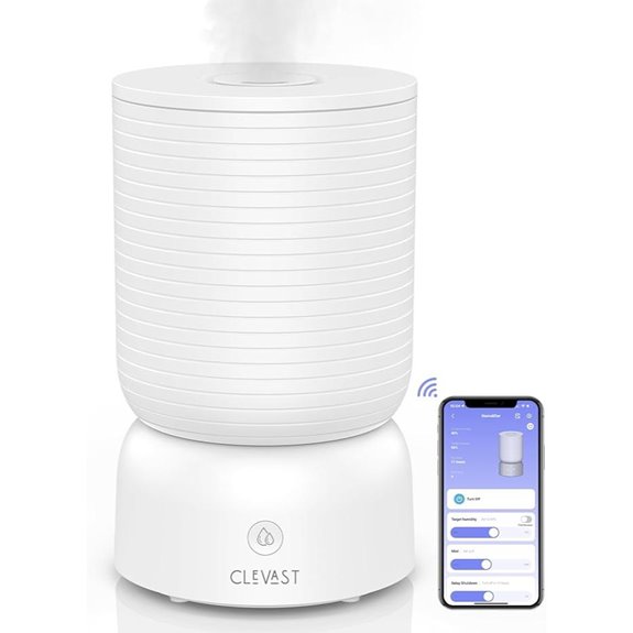CLEVAST Smart Ultrasonic Humidifier with Wi-Fi Control