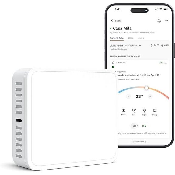 Smart Air Quality Monitor with WiFi & Energy Tracking