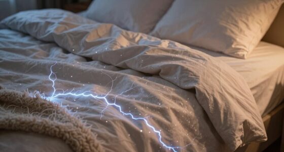 winter bed static electricity