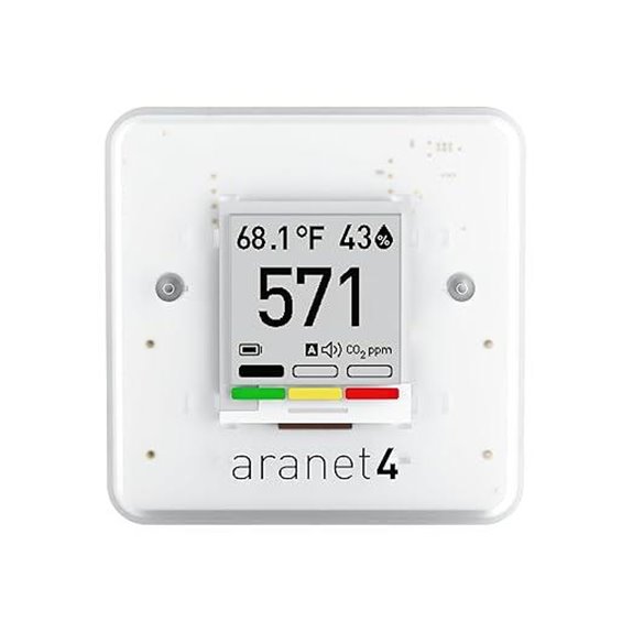 SAF Aranet4 Home Wireless Indoor Air Quality Monitor