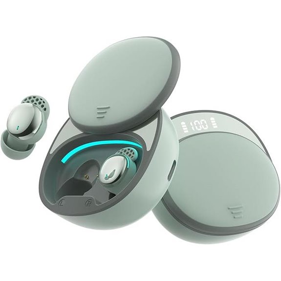 Wireless Sleep Earbuds with Noise Blocking & LED Display