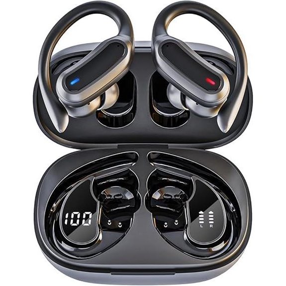 Wireless Bluetooth Earbuds with Noise Cancelling Mic