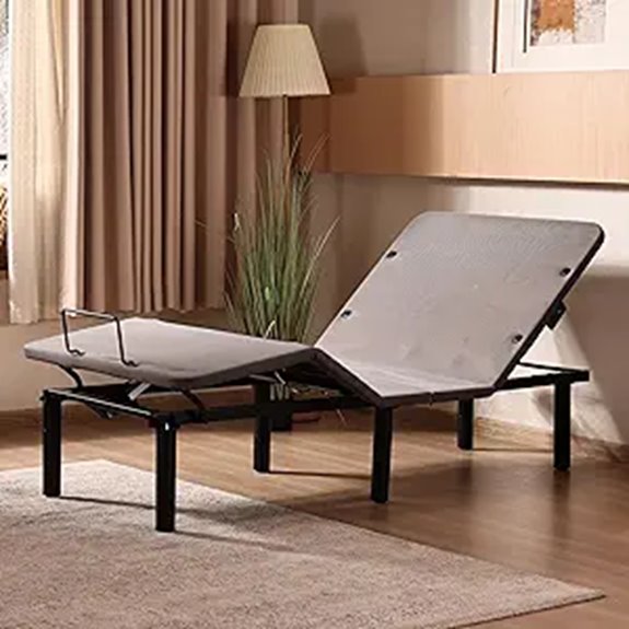 Fromann Adjustable Bed Frame with Wireless Remote