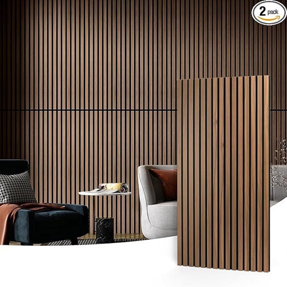 Art3d Wood Slat Acoustic Panels for Wall and Ceiling