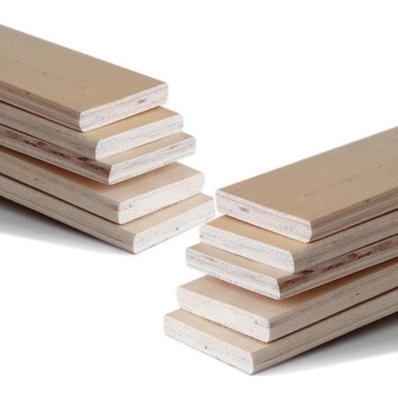 Wooden Bed Slats Replacement - 5 Pack Easy Assembly