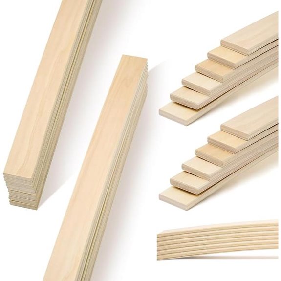 12 Pack Wooden Bed Slats Support Replacement