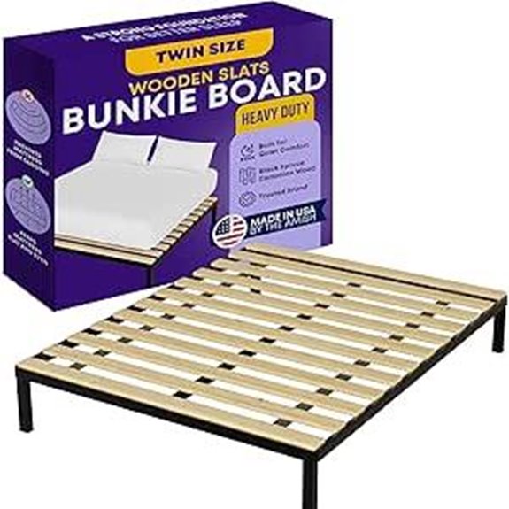 Greaton Wooden Twin Bed Slats for Support