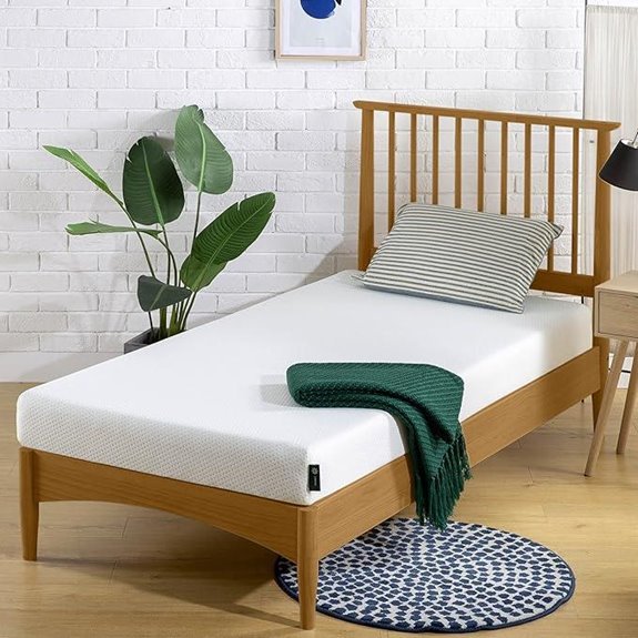 ZINUS Narrow Twin Memory Foam Mattress