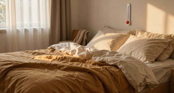 assessing bed and room warmth