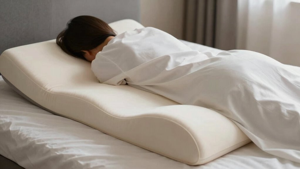 balanced support for back sleepers