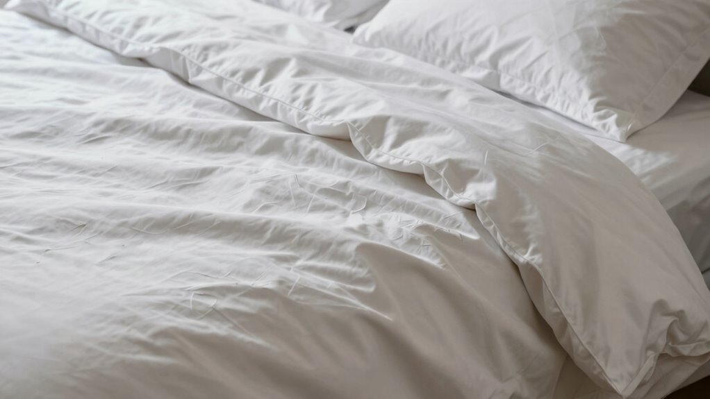 bedding weight affects mattress
