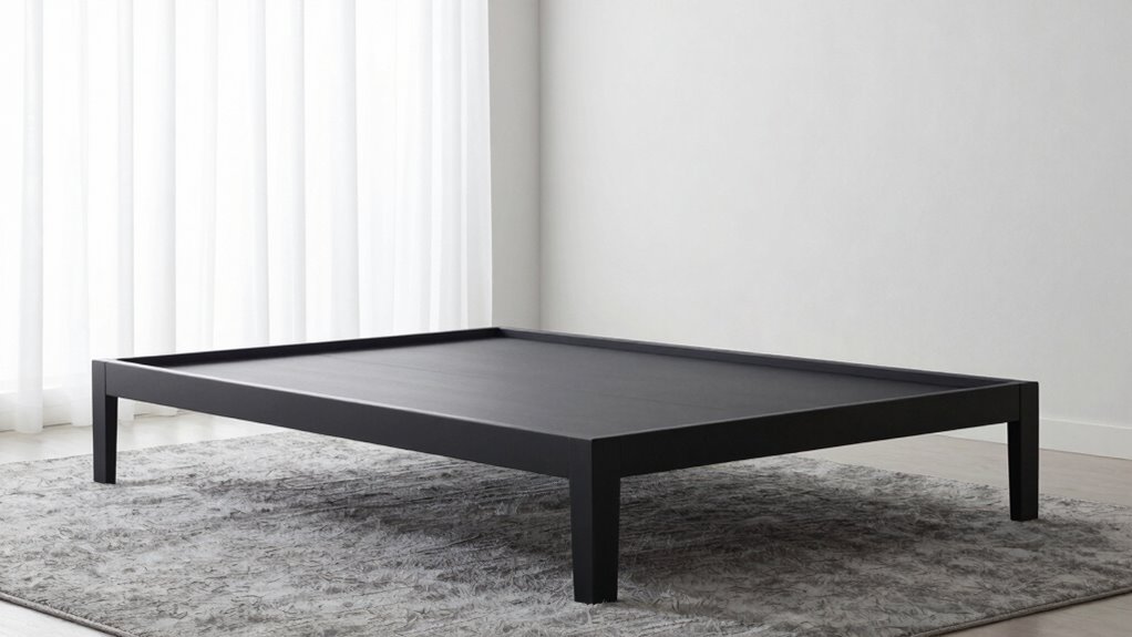 choosing low profile bed frames