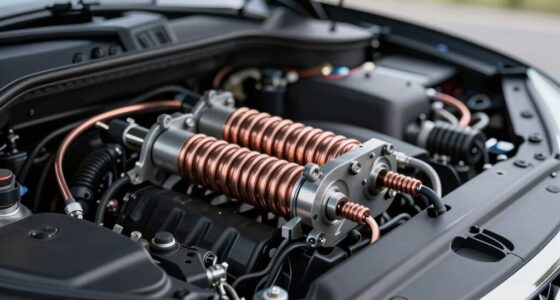 coil placement enhances hybrid pushback