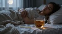 evening routine affects body temperature