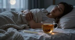 evening routine affects body temperature