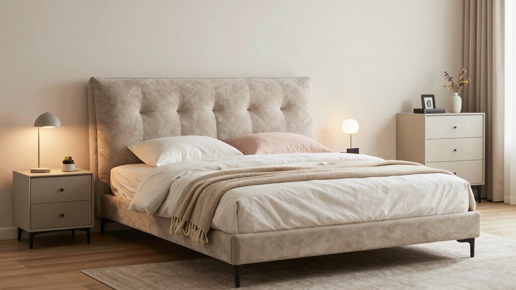 harmonious bedroom layout design