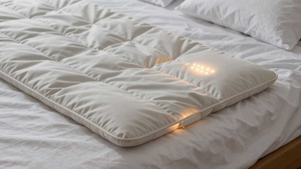heated mattress enhances comfort