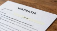important warranty details