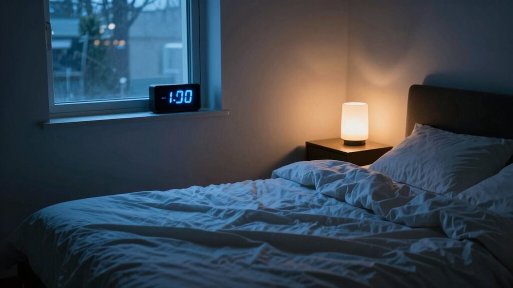 limit light before sleep
