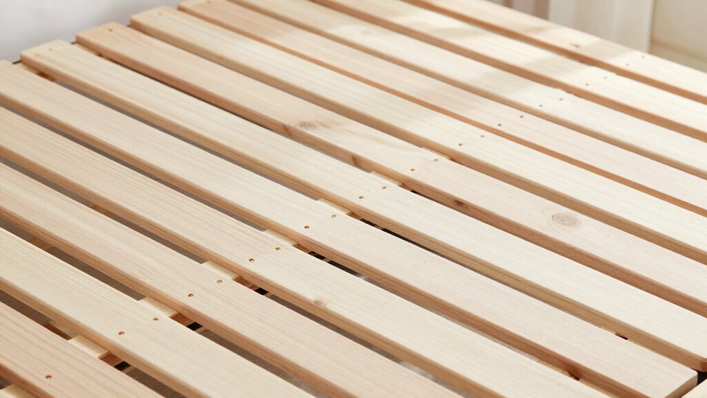 optimal mattress support spacing