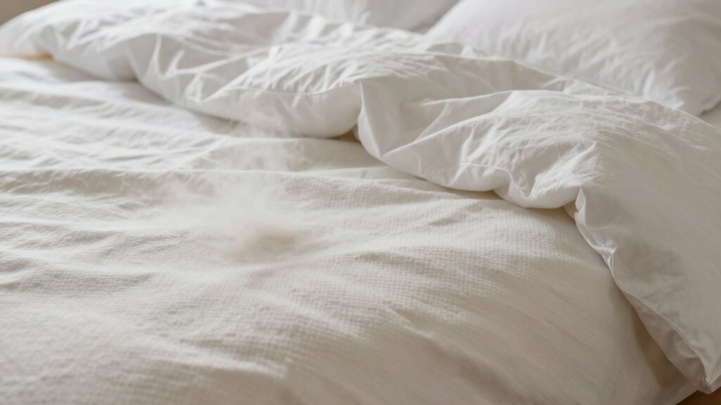 persistent new mattress odor