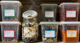 poor storage retains smell