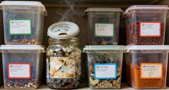 poor storage retains smell