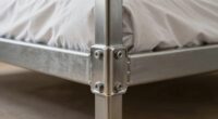 reinforced bed support structure