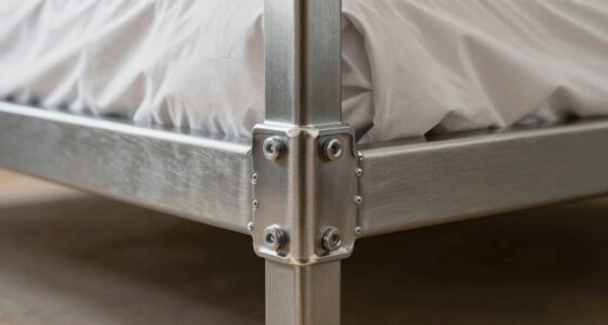 reinforced bed support structure