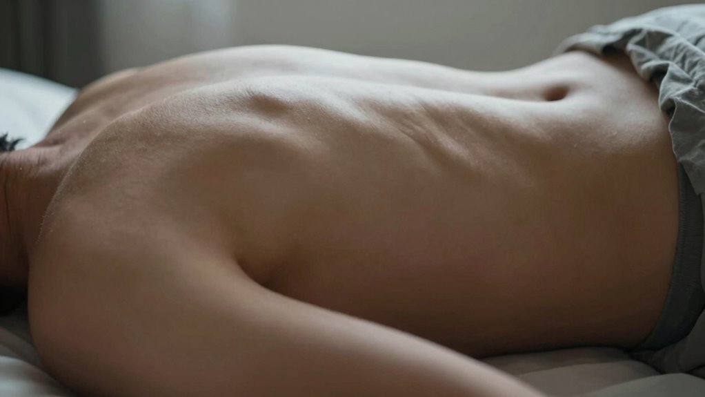ribcage pain disrupts sleep