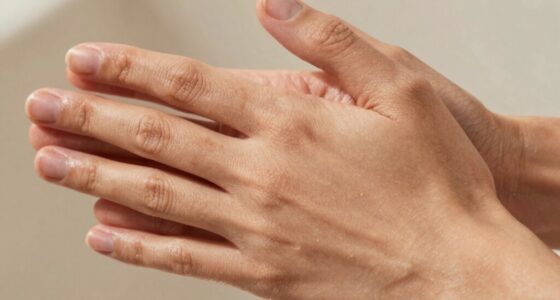 skin contact influences heat retention