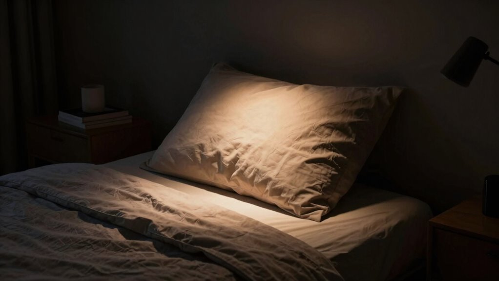 soft sustainable bedroom lighting