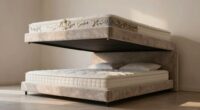 tall bed uncomfortable fit