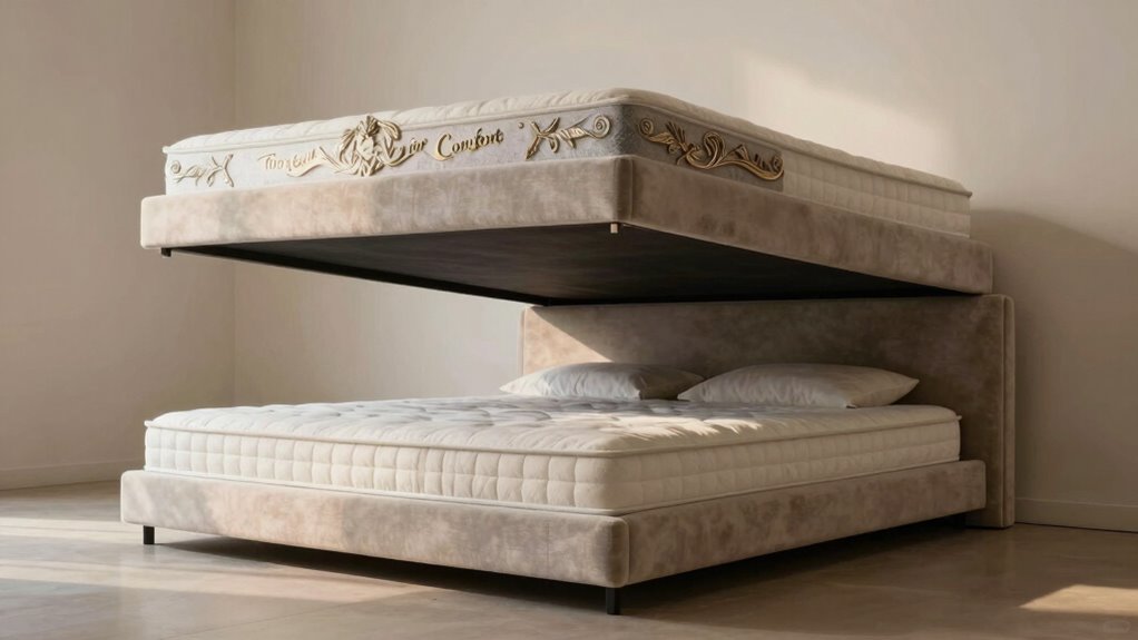 tall bed uncomfortable fit