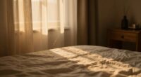 unexpected bedroom light leak