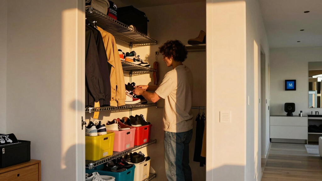 A Basic ’90s Closet Became the Most Useful Spot in the Entire House