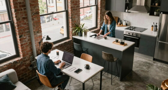 Inside a Couple’s 900-Square-Foot Los Angeles Loft That Functions as Both Office and Home