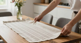 The Best Tablecloths on the Internet, Starting With a $6 Neutral Stripe